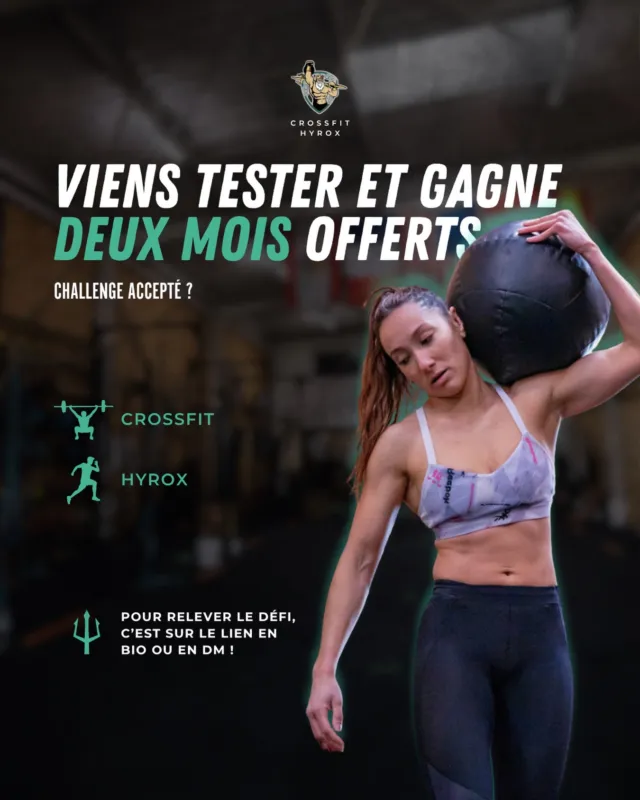 Septembre commence. Et si cette fois, tu passais à l’action ?
(Mais pour de vrai hein ? 👀)Pas besoin d’attendre lundi.
Pas besoin d’attendre janvier.
C’est aujourd’hui que ça commence.Pour cette rentrée, viens tester le CrossFit ou l’Hyrox chez M34 south et profite de tes 2 premiers mois offerts pour te lancer. ☀️De nouveaux défis et de nouveaux objectifs.
Et surtout, une vraie occasion de voir jusqu’où tu peux aller.Challenge accepté ?
Infos et inscription : lien en bio ou directement en DM 💪#M34CrossFitSouth #CrossFit #Hyrox #Montpellier